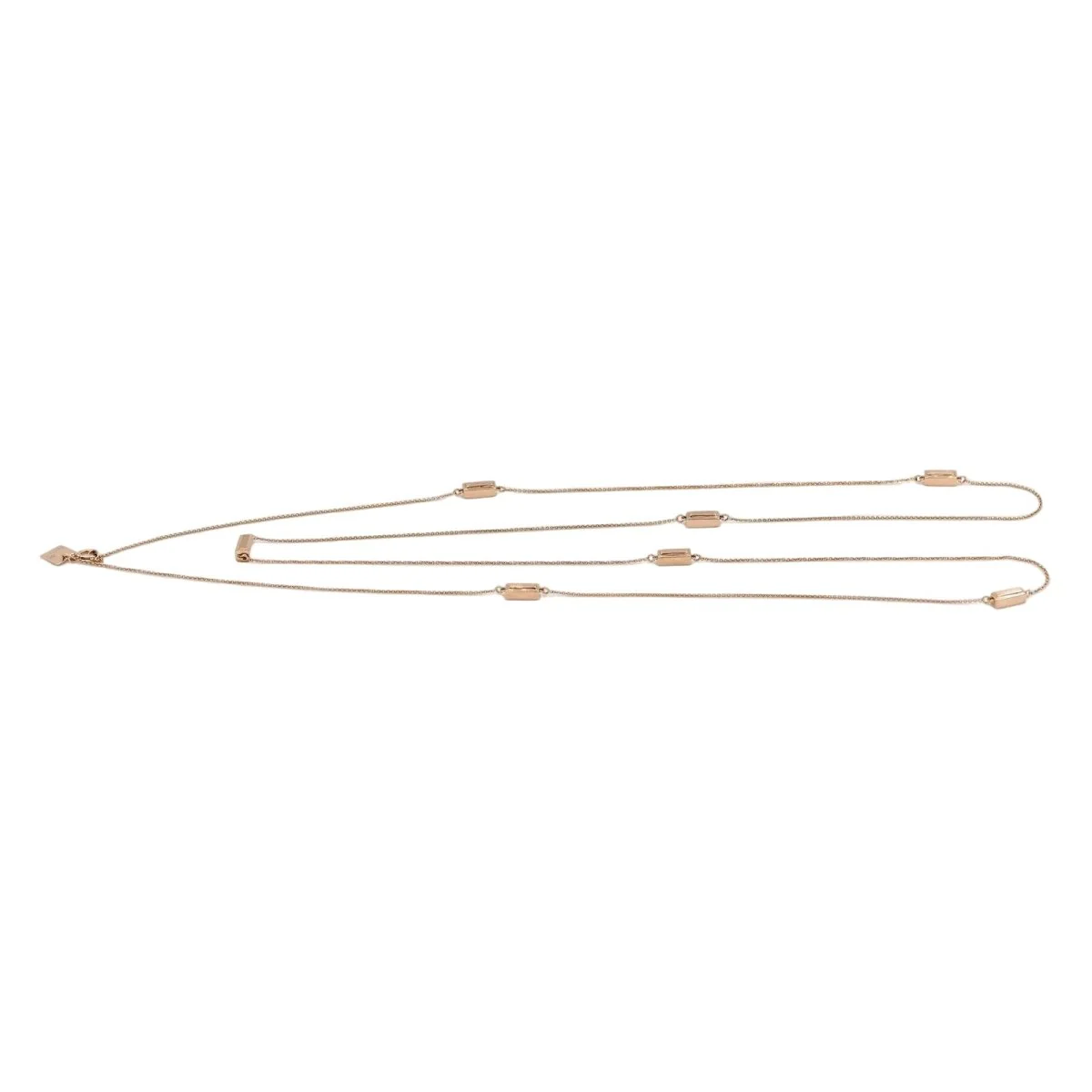 Necklace GINETTE NY long necklace in rose gold - Image 7