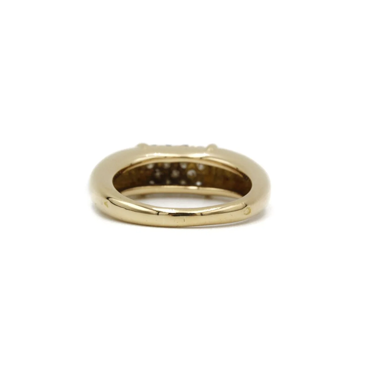 VAN CLEEF &amp; ARPELS "Philippine" bangle ring in yellow gold and diamonds - Image 3