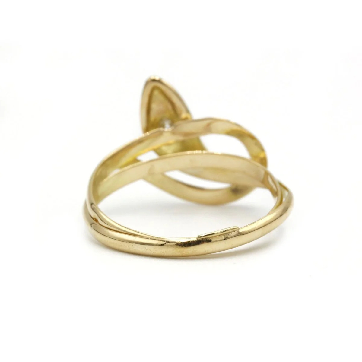 Ring Snake - Gold & diamond - Image 2