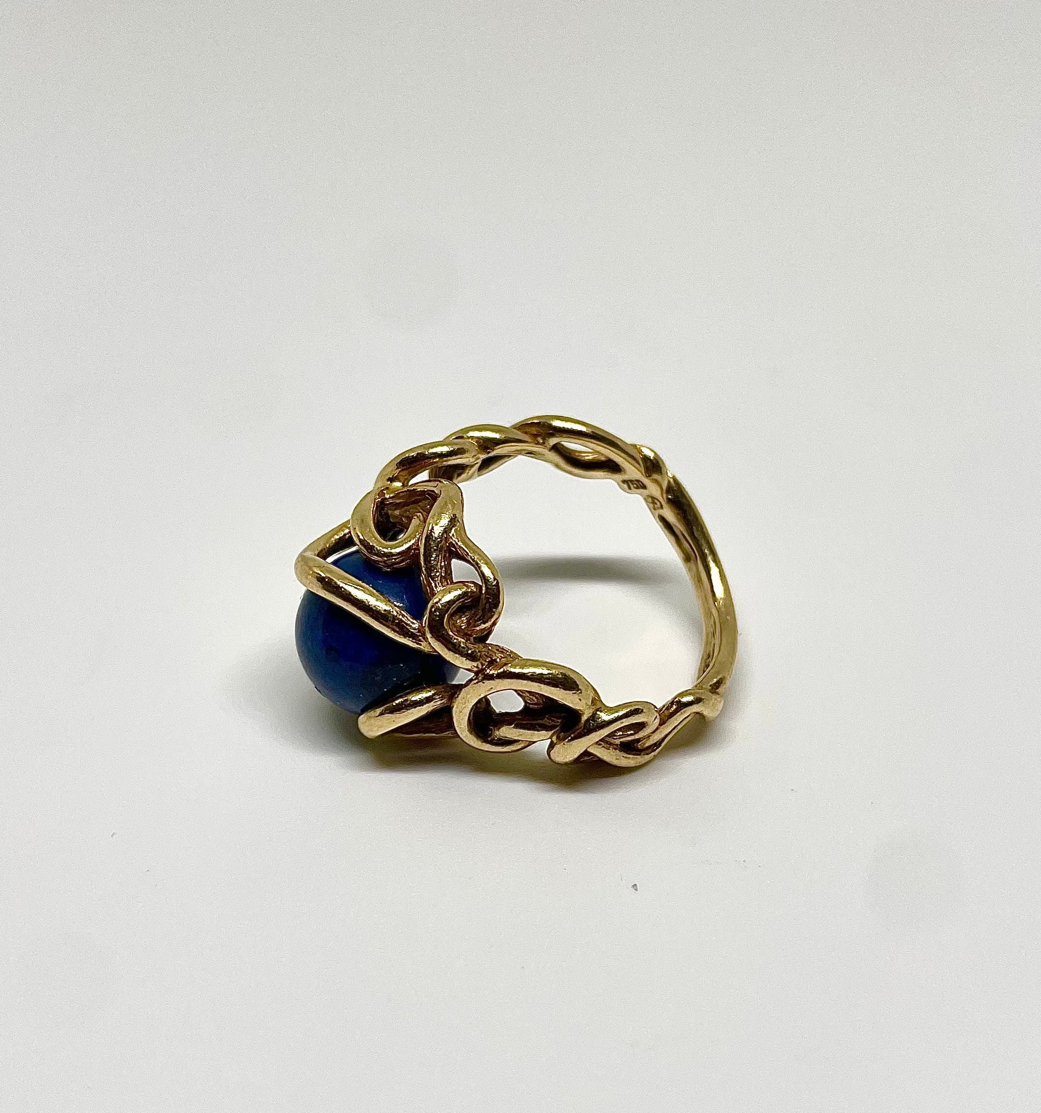 Ring Gilbert Albert in yellow gold - Image 4
