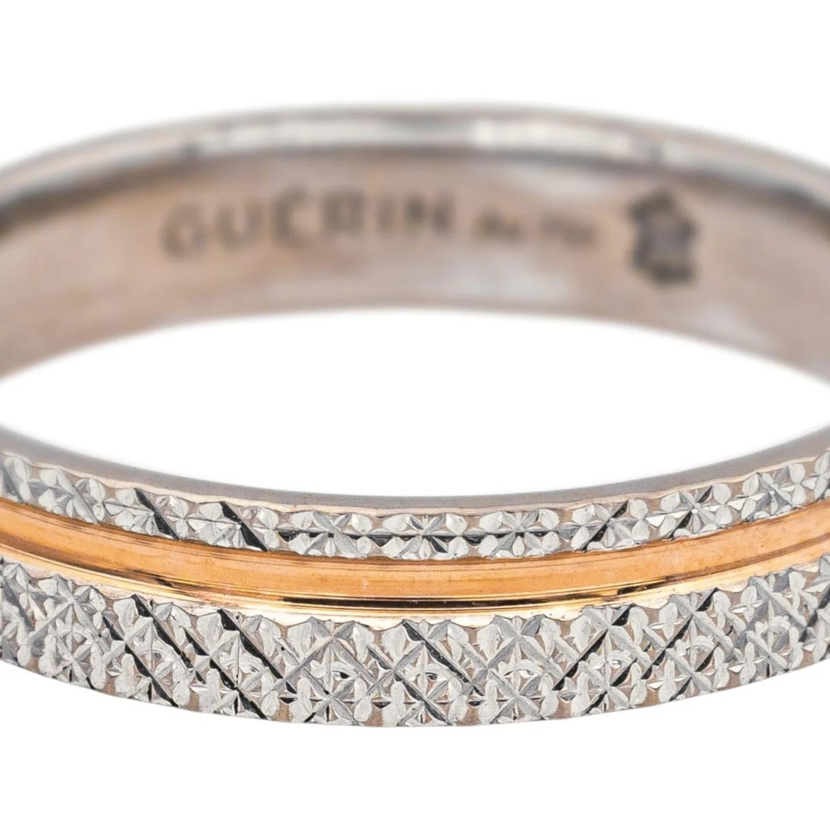 Ring Alliance GUÉRIN in white gold and rose gold - Image 6