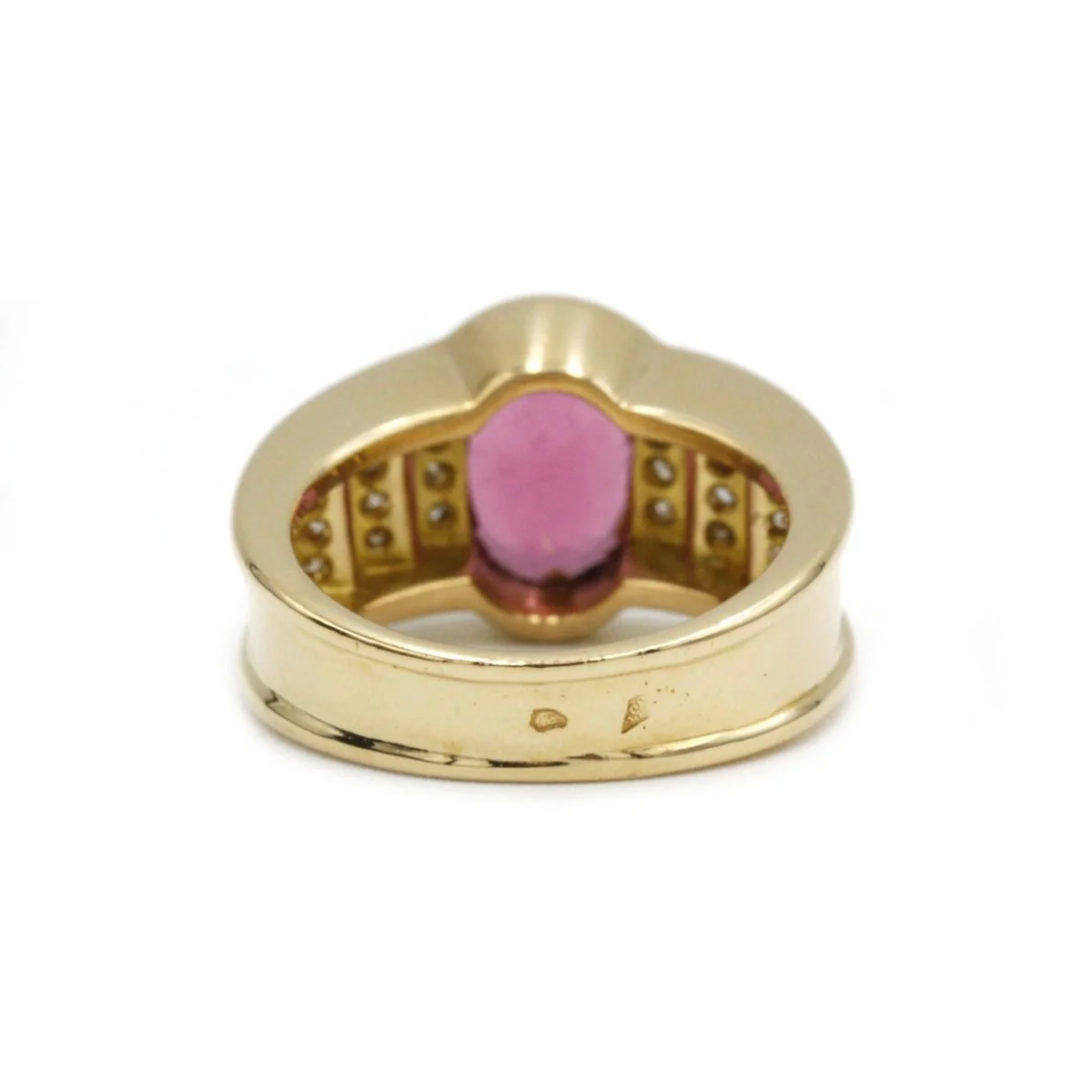 Ring - Gold, tourmaline and diamonds - Image 5