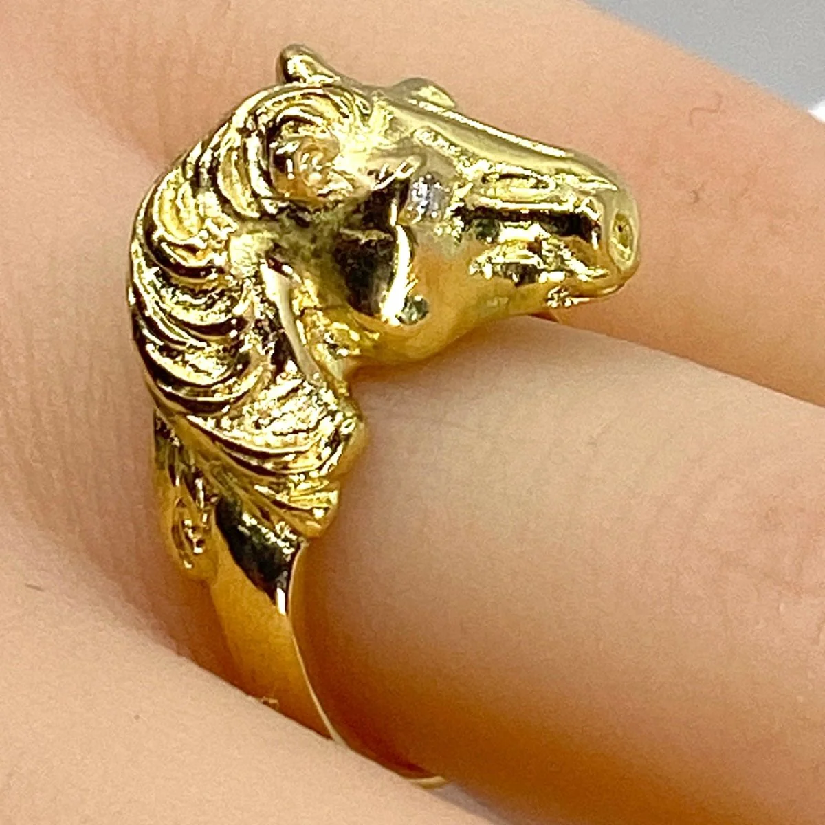 Ring Cocktail in yellow gold and diamonds - Image 2