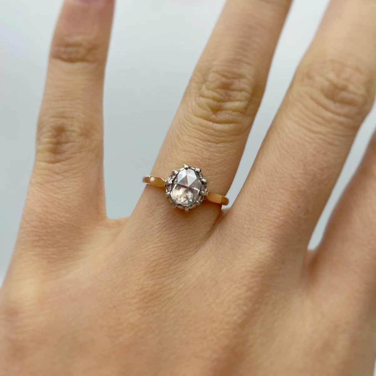 Solitaire - Gold & White diamond - Image 5