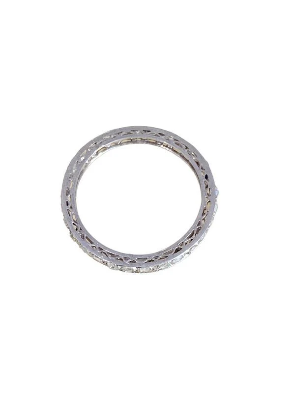 American Alliance Ring, in platinum and diamonds  - Image 4