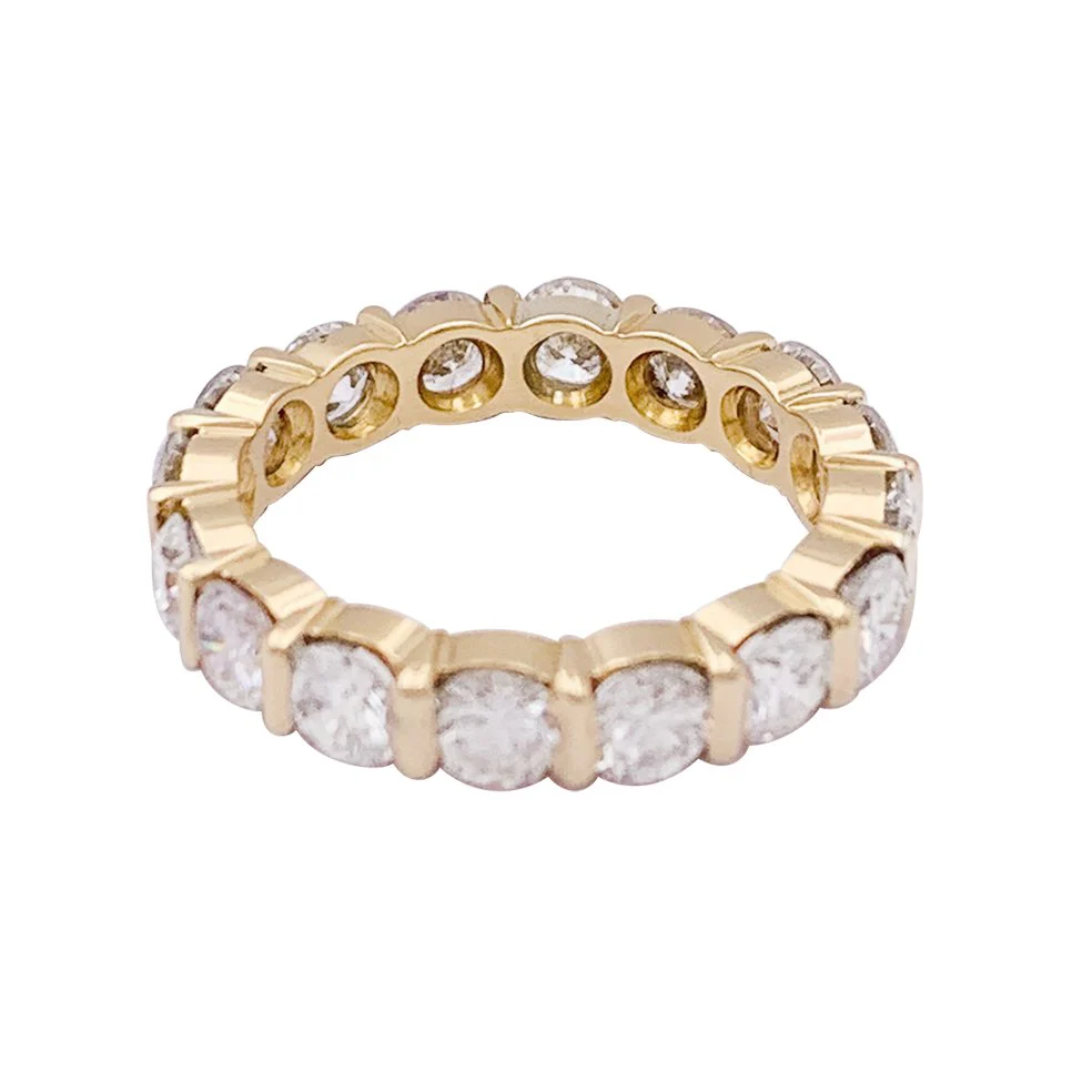 Ring Alliance yellow gold and diamonds. - Image 4
