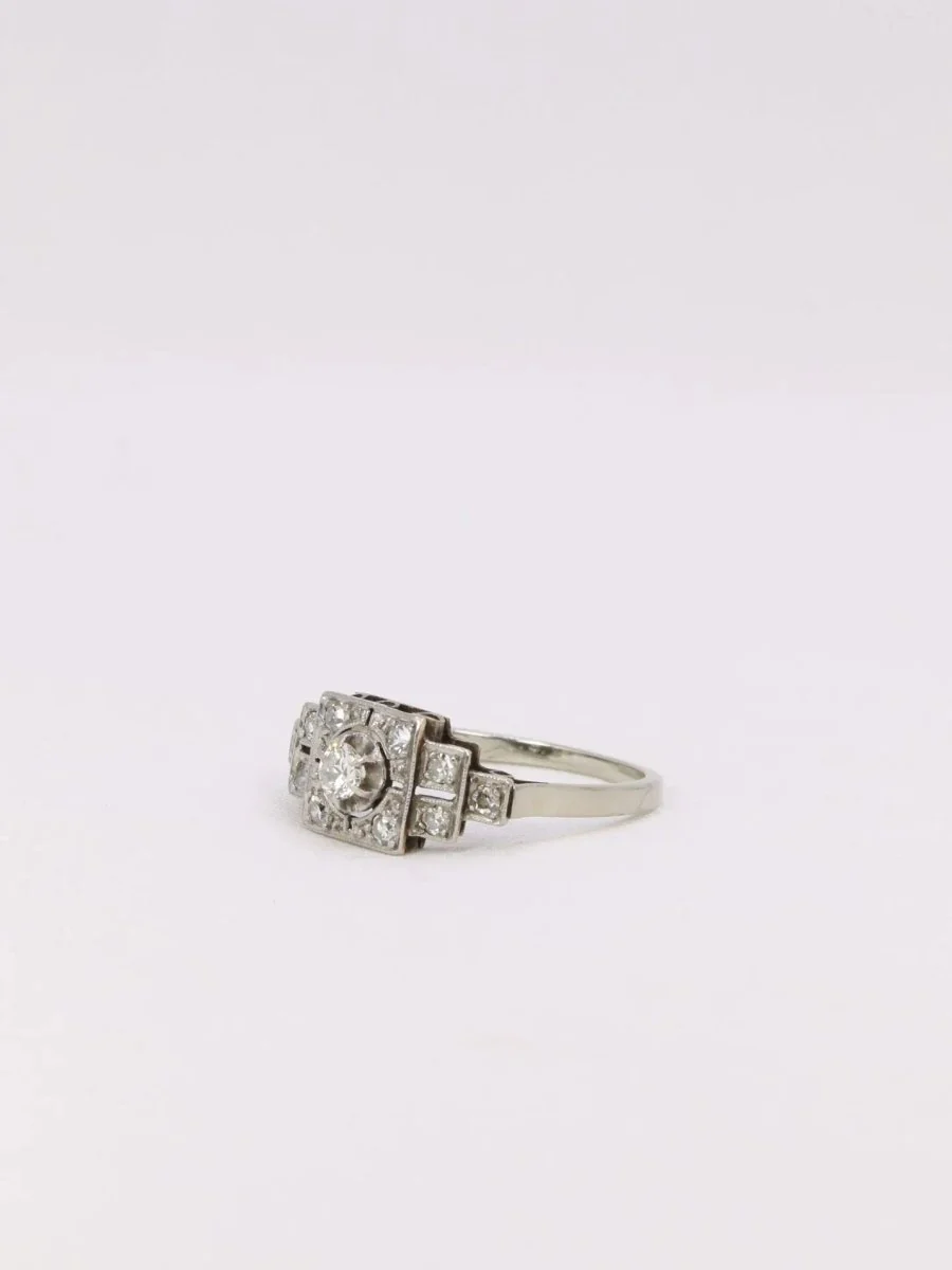 Art Deco diamond ring - Image 3