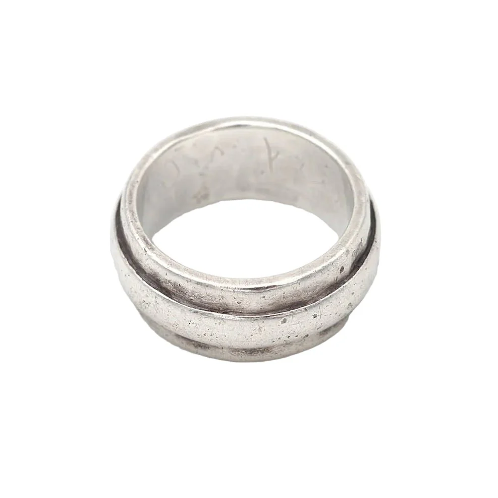 JEAN DESPRÉS Bandeau Ring in silver - Image 3