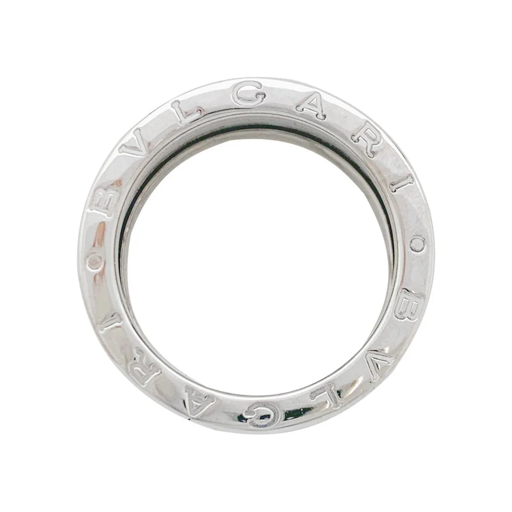 BULGARI Bandeau ring "B.Zero1" in white gold - Image 3