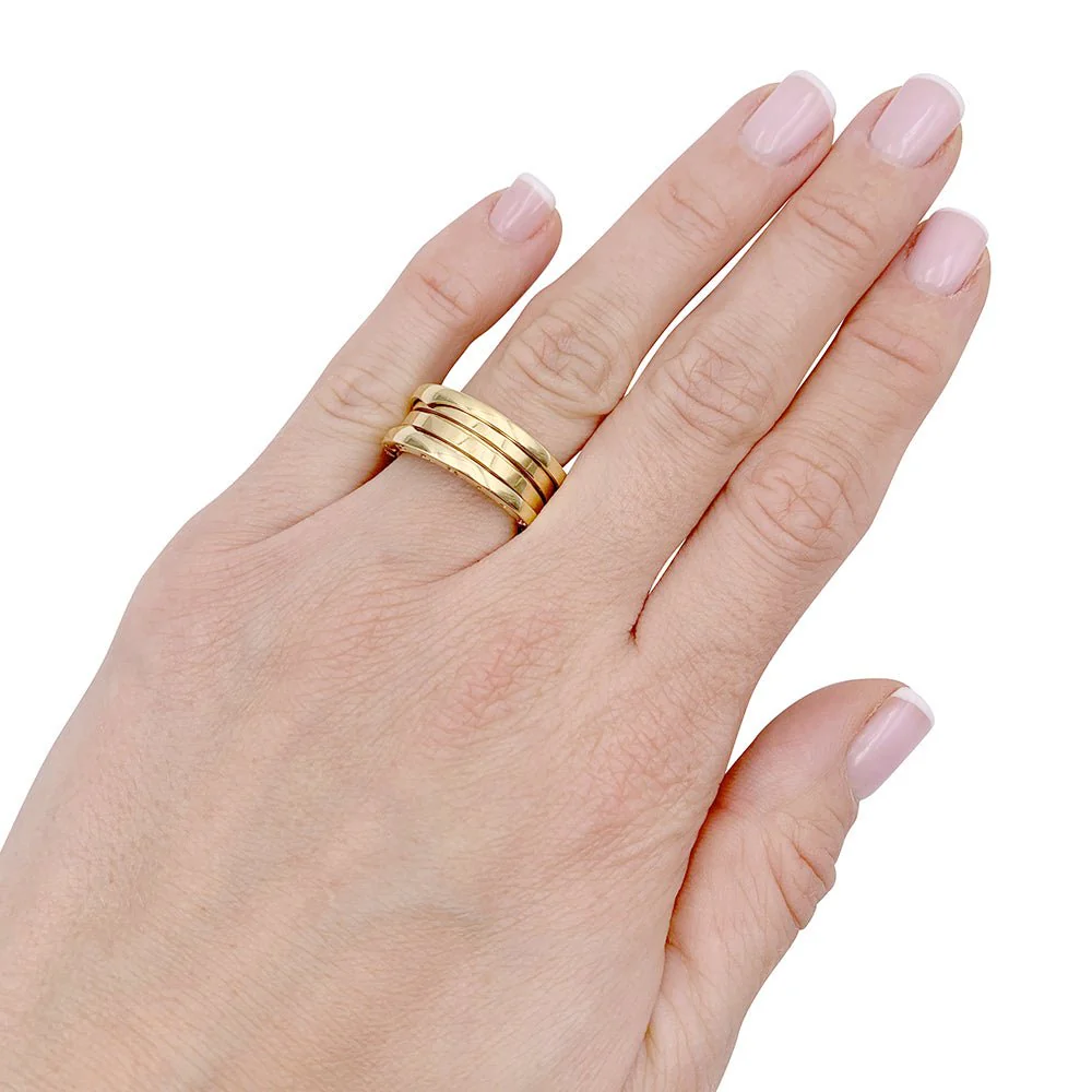 BULGARI "B.Zero1" ring in yellow gold - Image 2
