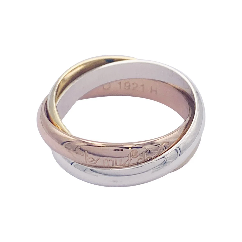 CARTIER ring, "Trinity", three golds. - Image 3