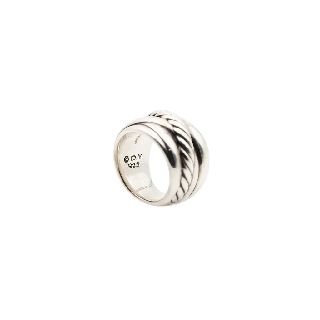 Ring DAVID YURMAN "Crossover" in silver - Image 6