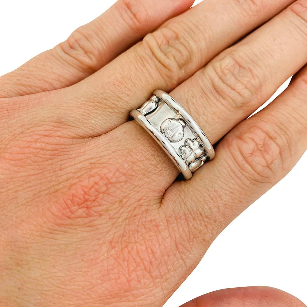 DIOR ring, "Gri-Gri", white gold, diamonds - Image 6