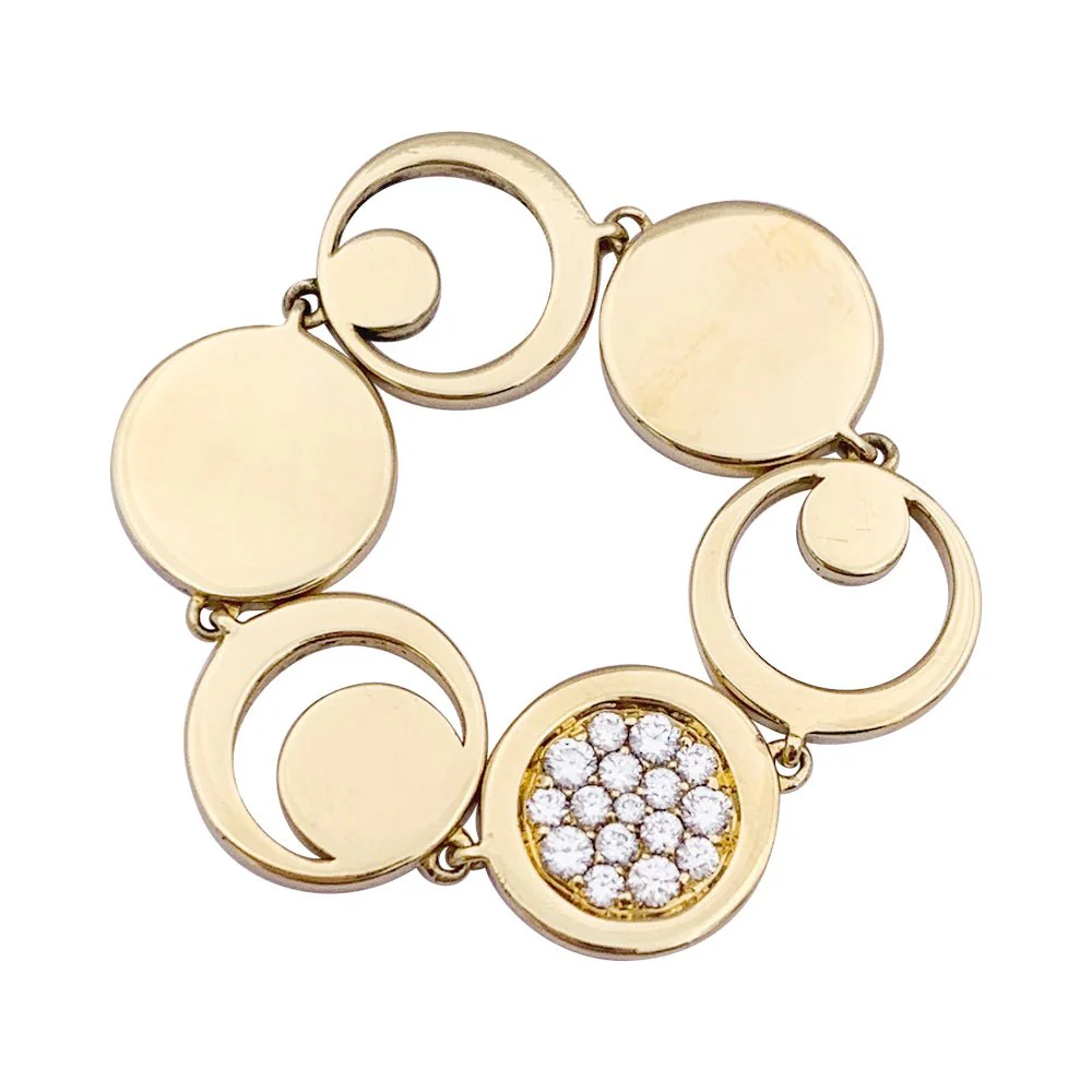 FRED "Miss Fred Moon" ring in yellow gold and diamonds - Image 3