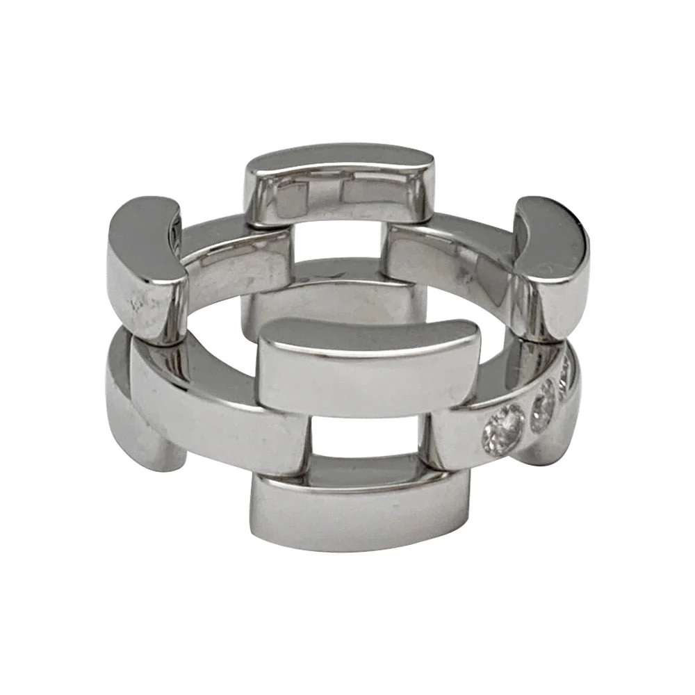 FRED ring white gold, diamonds - Image 7
