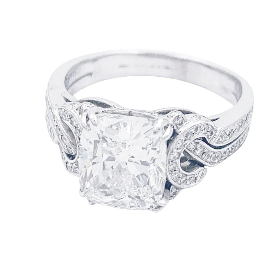 MAUBOUSSIN Solitaire Ring “Subtil Message” in white gold and diamond - Image 8