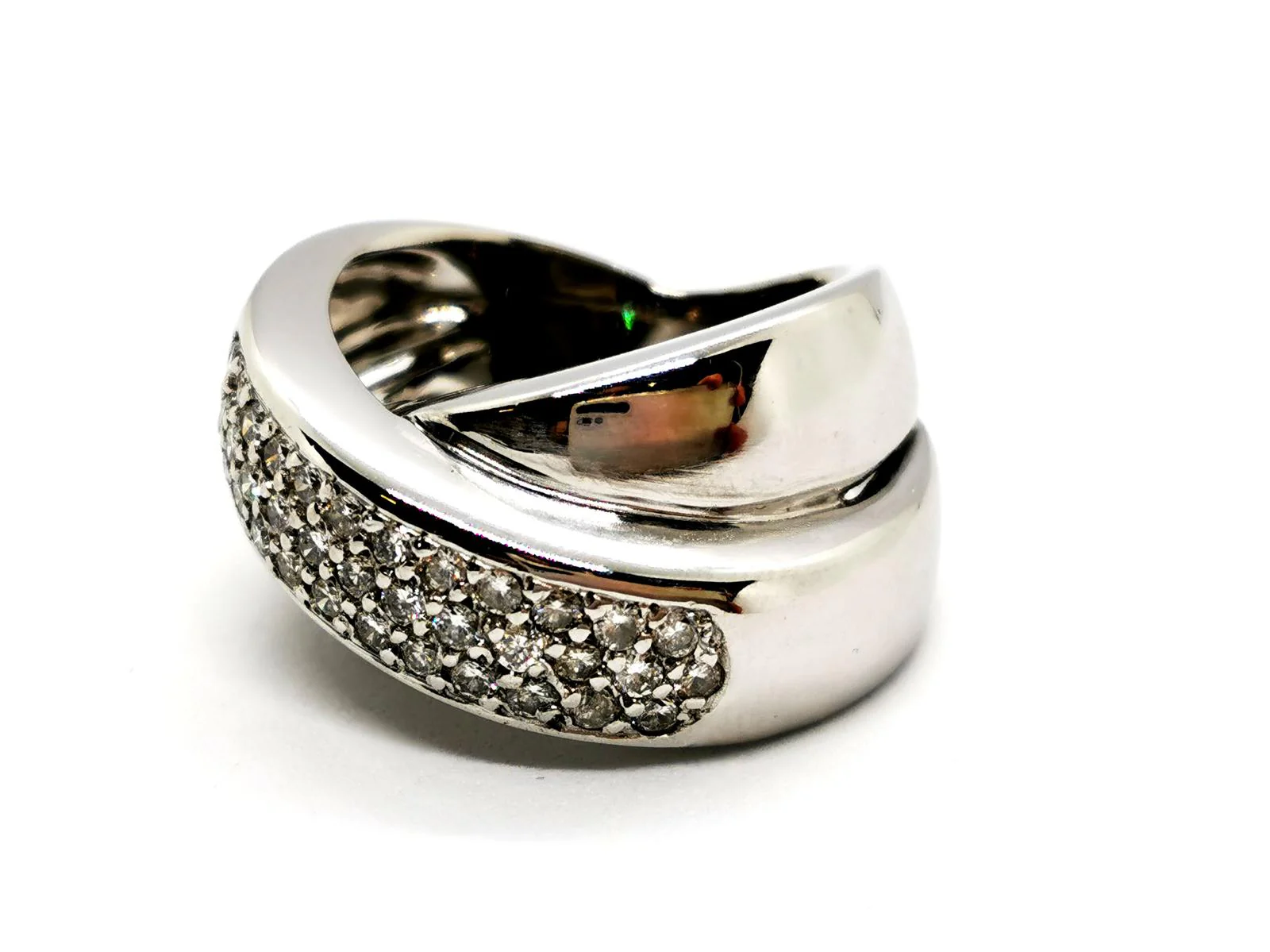 White Gold Diamond Ring - Image 4