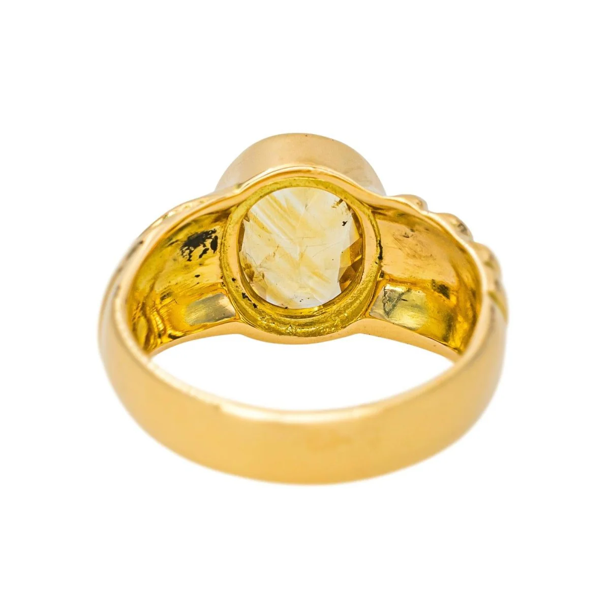 Ring Yellow gold Citrine - Image 5