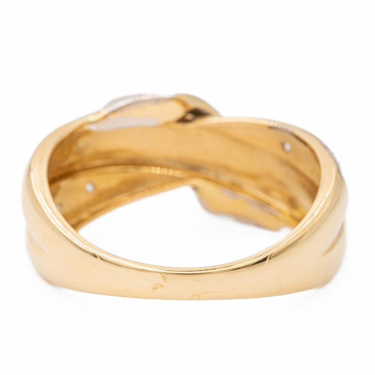 Yellow Gold Diamond Ring - Image 5