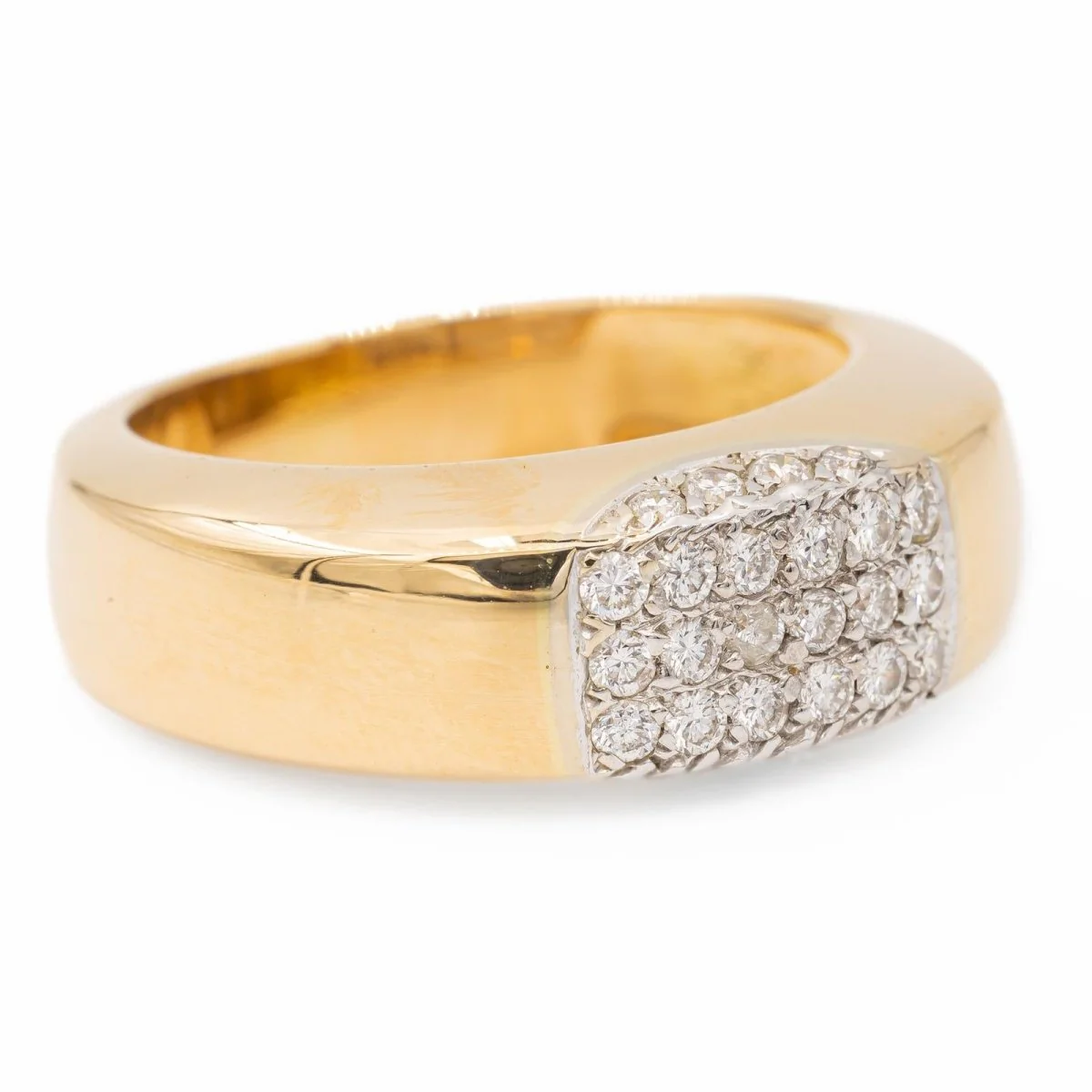 Yellow Gold Diamond Ring - Image 6