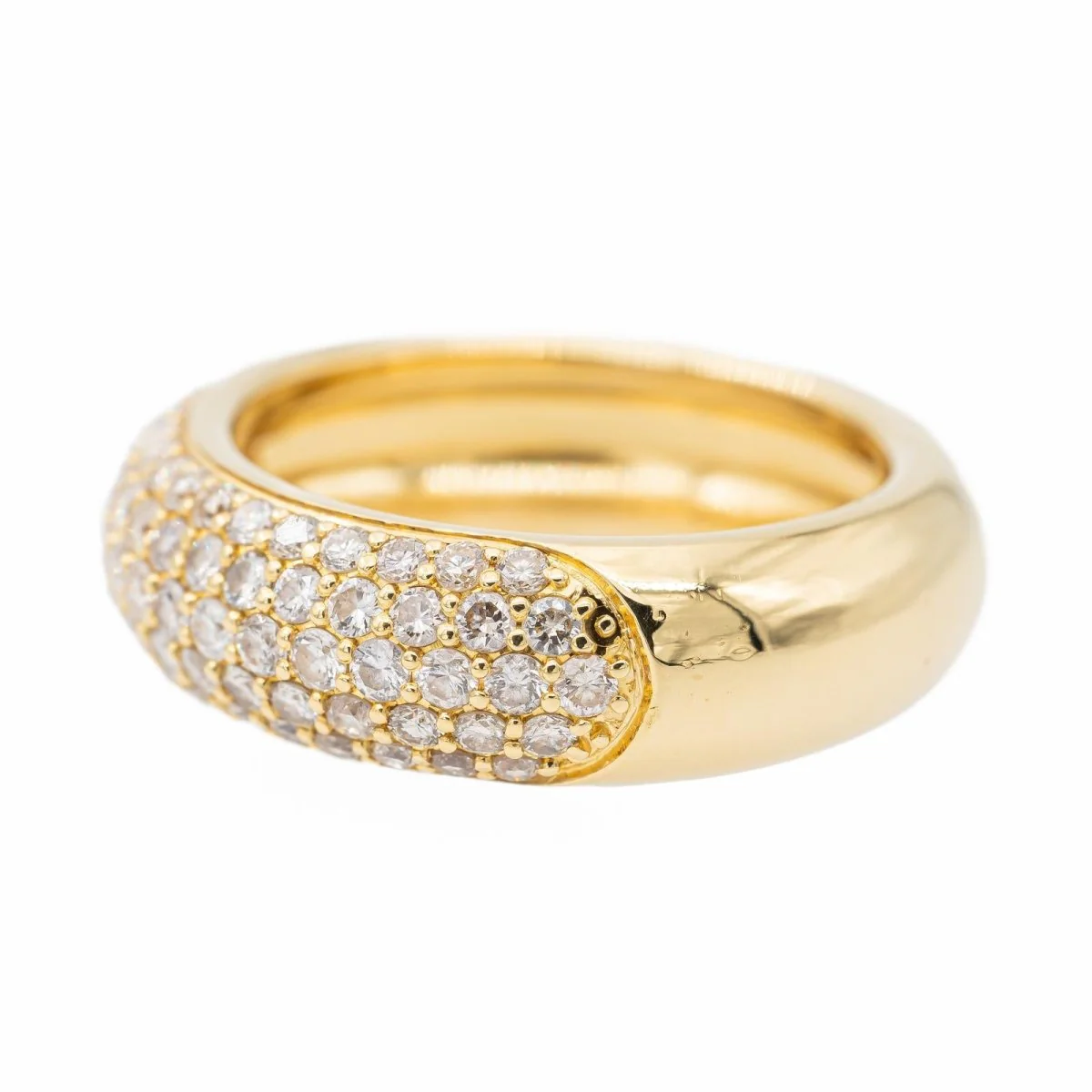 Yellow Gold Diamond Ring - Image 3