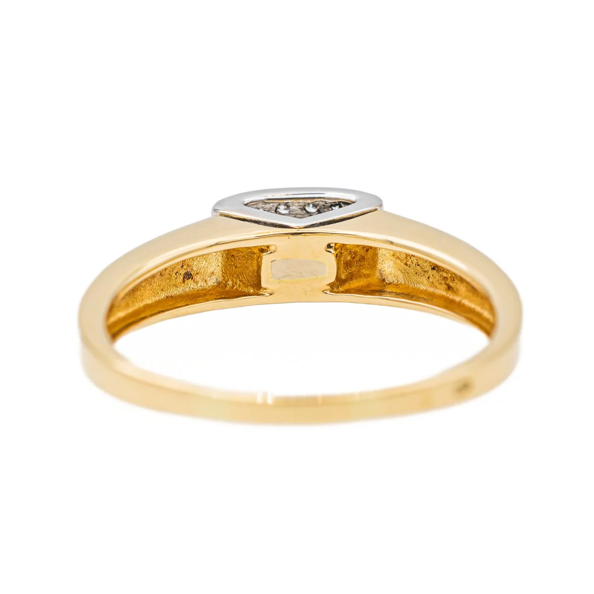 Yellow Gold Diamond Ring - Image 5