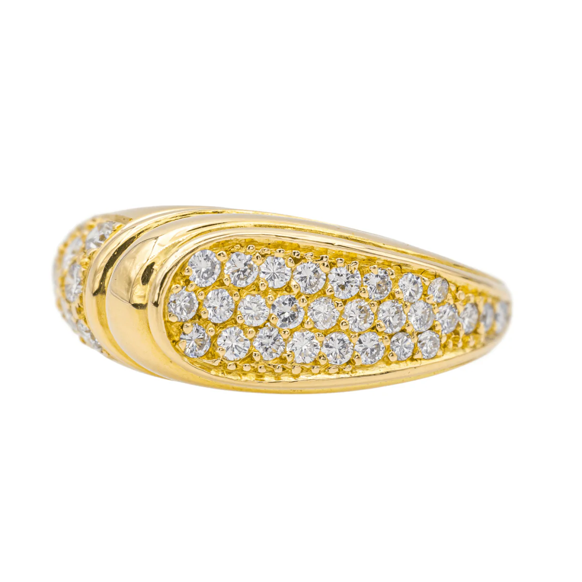 Ring Rush in yellow gold. anddiamonds - Image 3