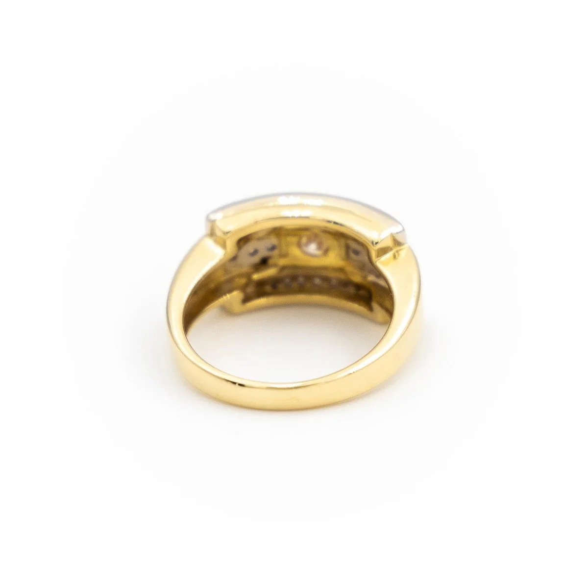 Yellow Gold Diamond Ring - Image 5