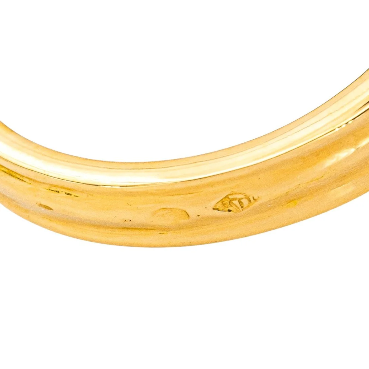 Ring Cocktail in yellow gold, emerald and diamonds - Image 6