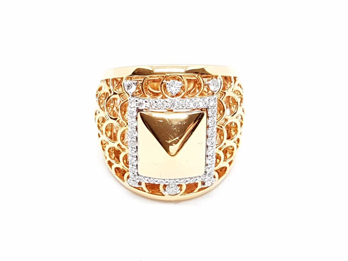 Ring Rose gold Diamond - Image 4