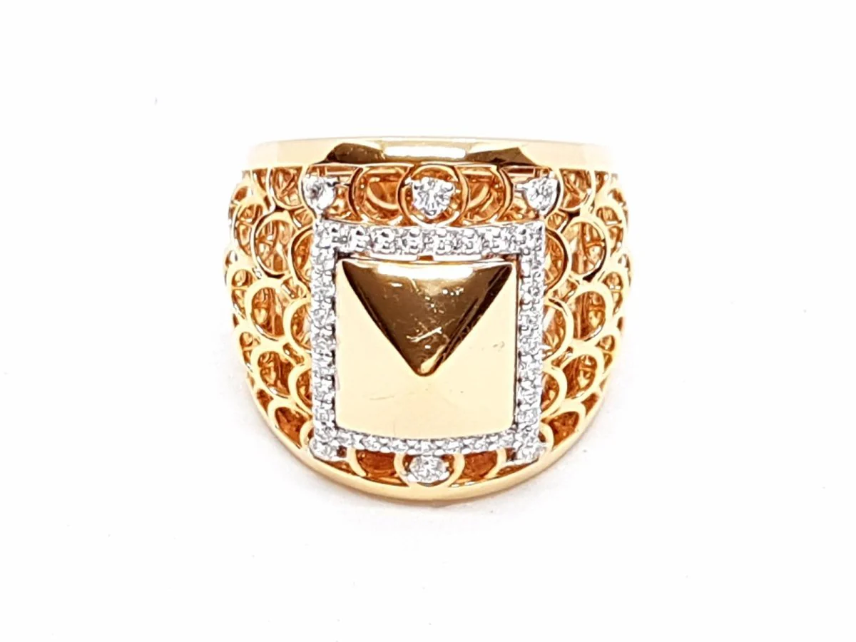 Ring Rose gold Diamond - Image 5