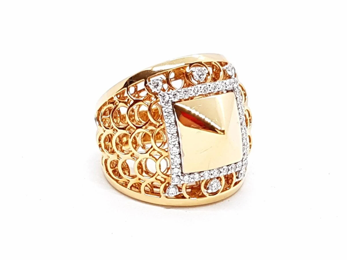 Ring Rose gold Diamond - Image 6