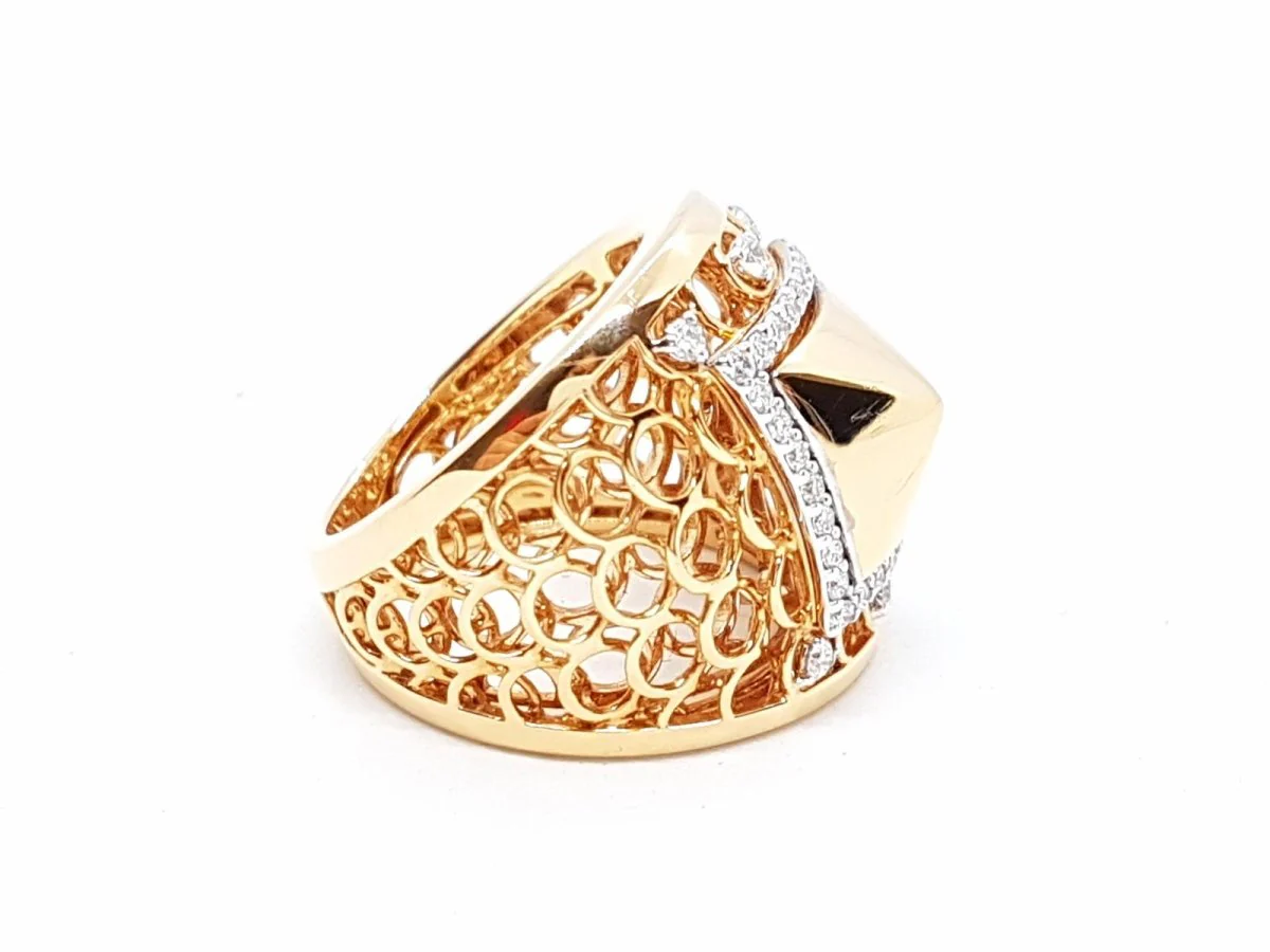 Ring Rose gold Diamond - Image 8