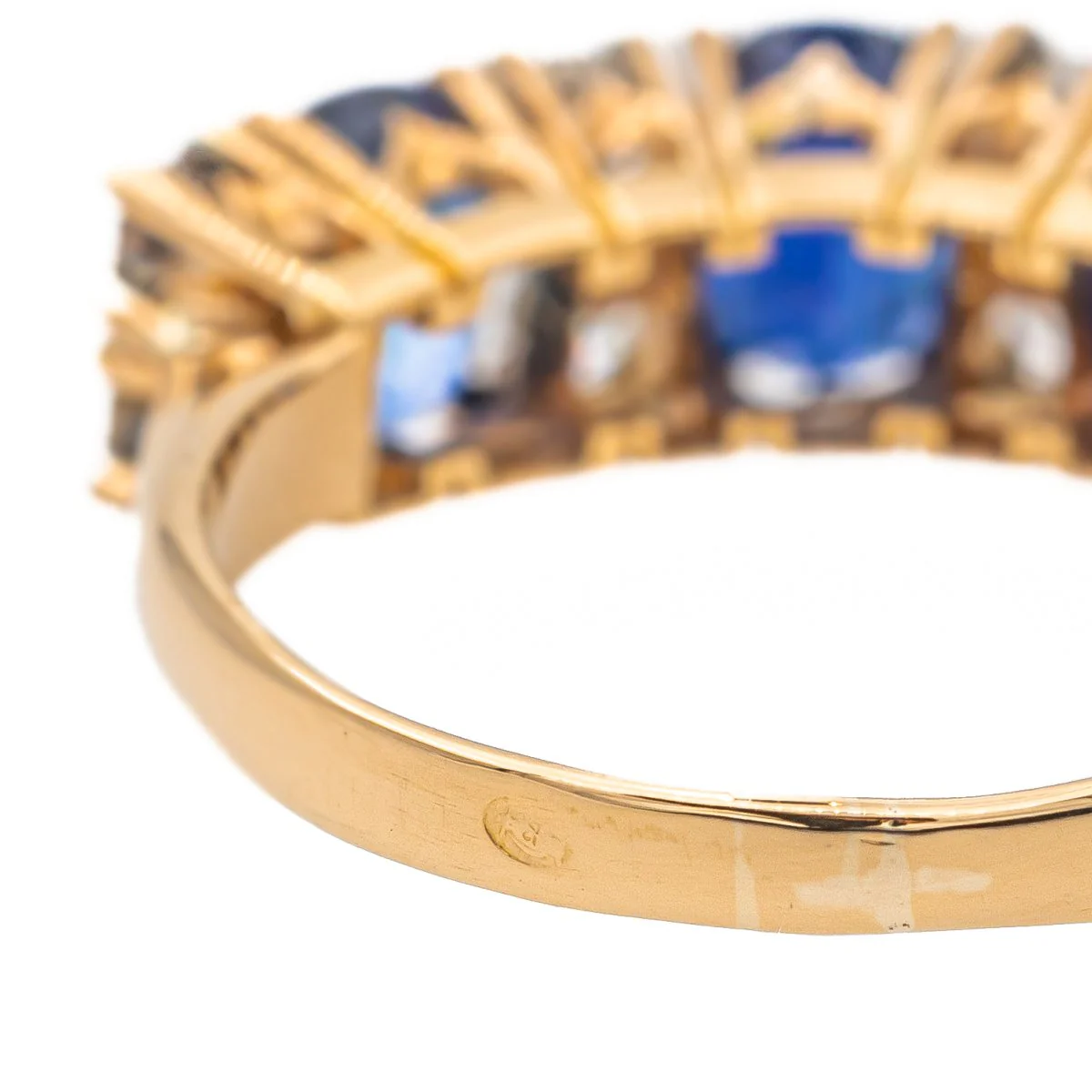 Sapphire rose gold ring - Image 6