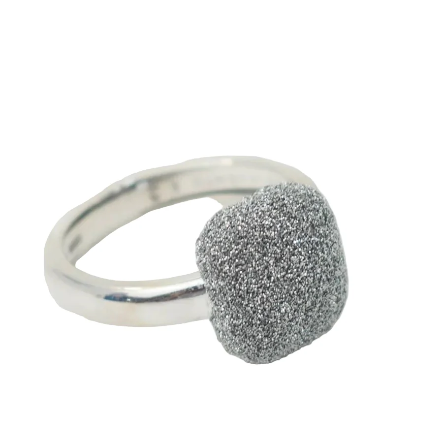 Ring Solitaire in white gold - Image 5