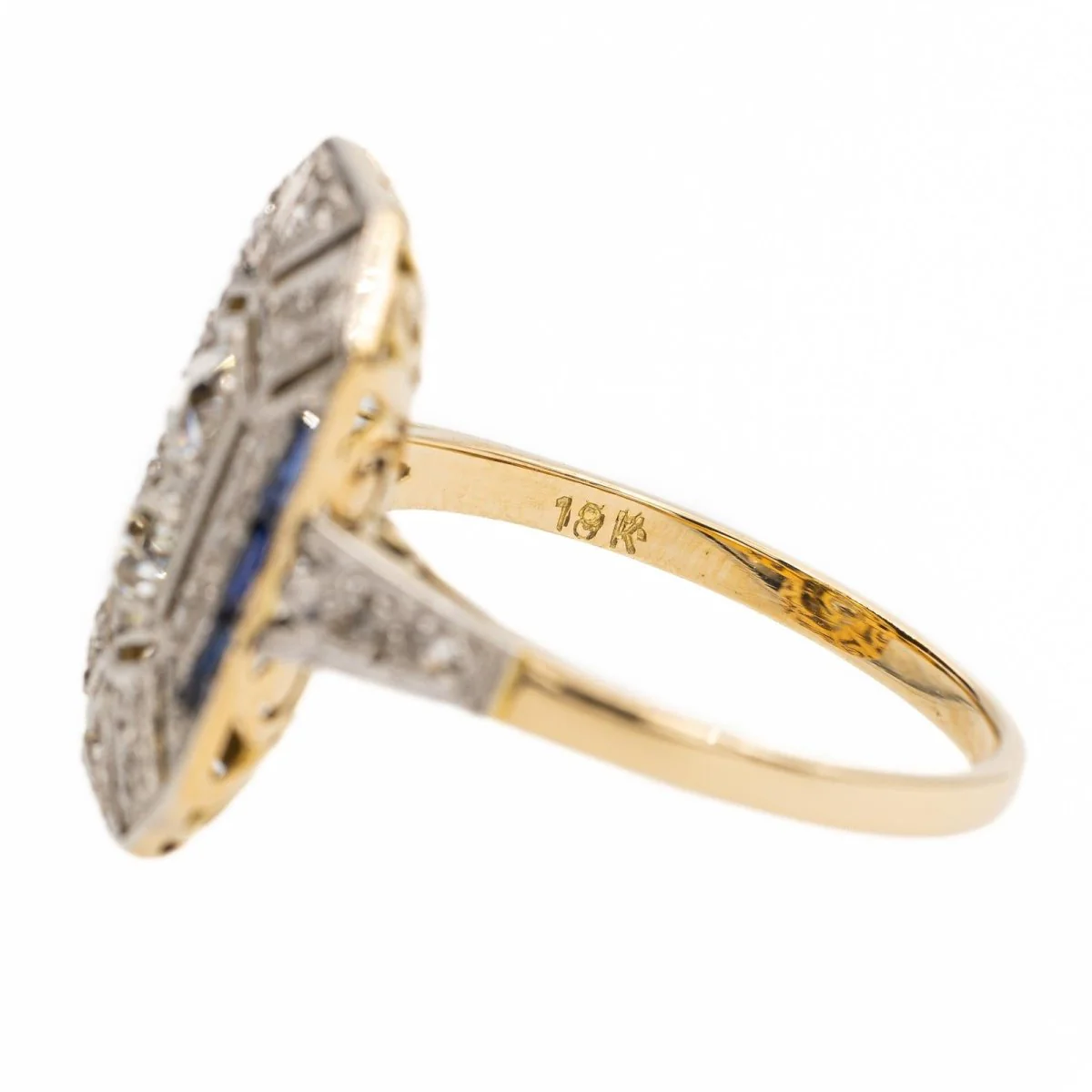 Platinum Diamond Ring - Image 4
