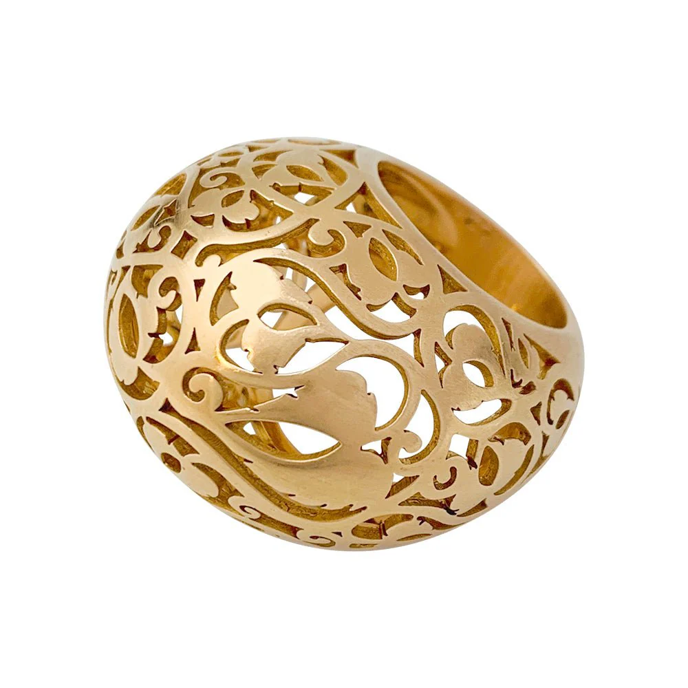 POMELLATO “Arabesque” ring in pink gold. - Image 6