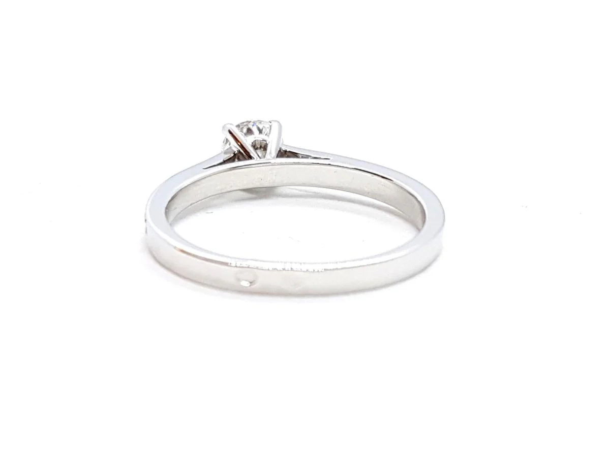 Solitaire Ring White Gold Diamond - Image 26