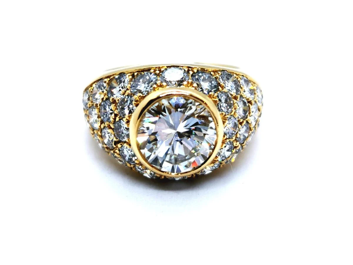 Solitaire Ring Yellow Gold Diamond - Image 11