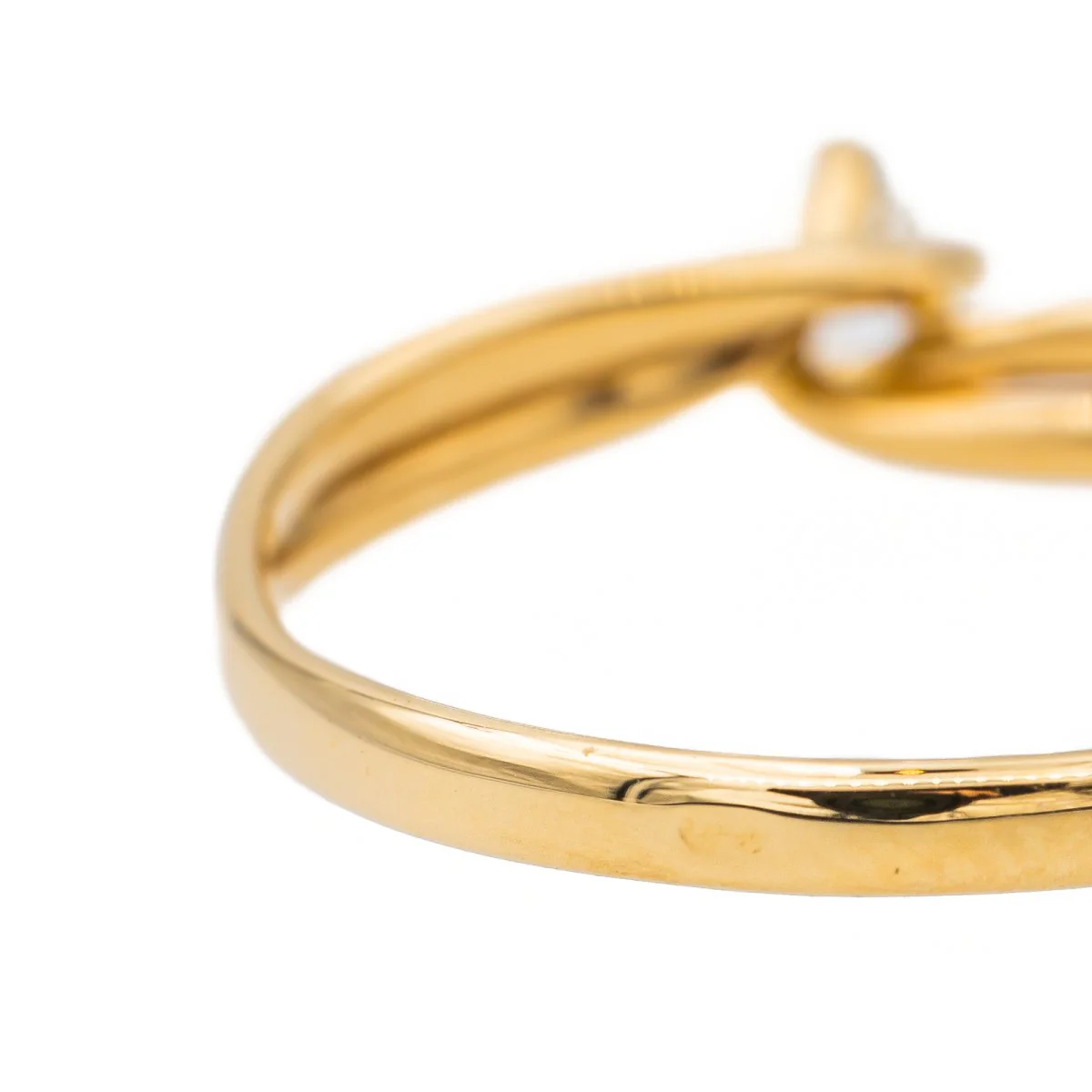 Solitaire Ring Yellow Gold Diamond - Image 6