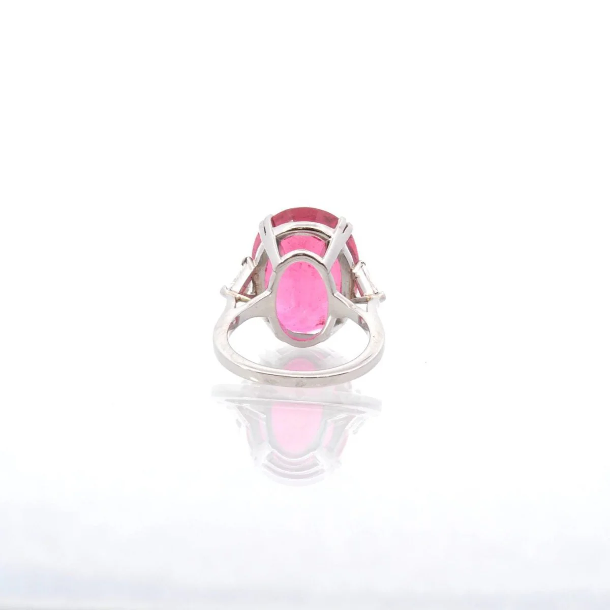 Ring Surroundings in paltinium, tourmaline and diamonds - Image 4