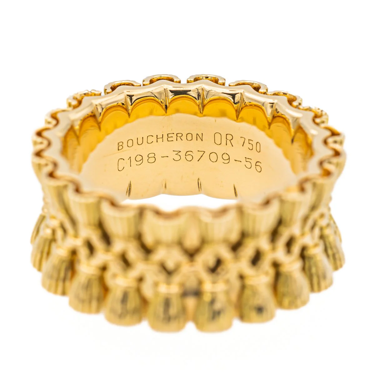 BOUCHERON ring in yellow gold - Image 4