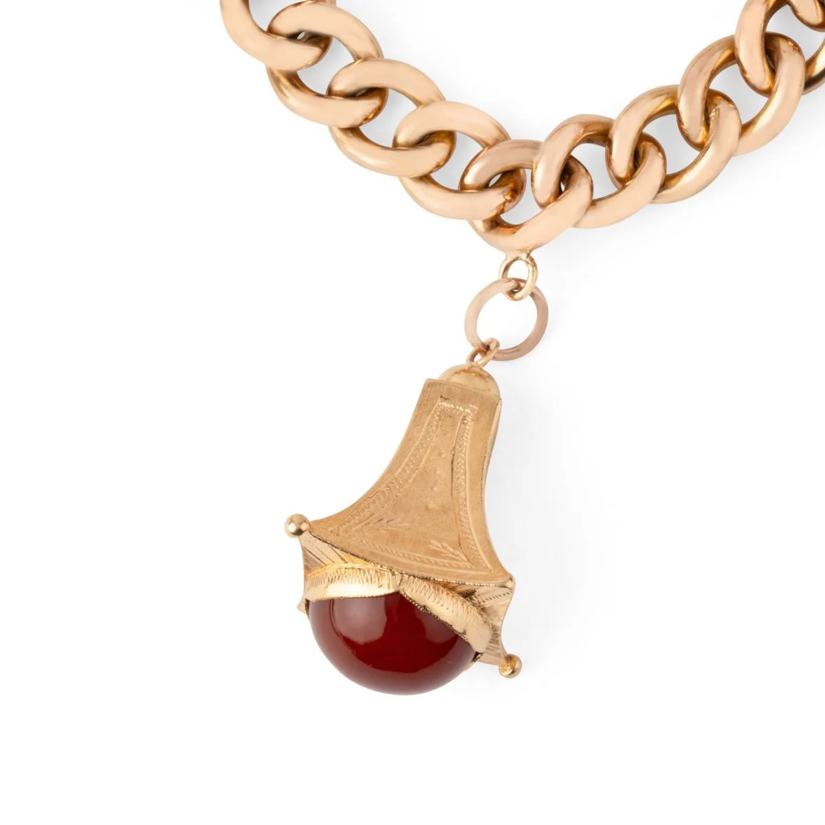 Charm bracelet in rose gold - Image 6