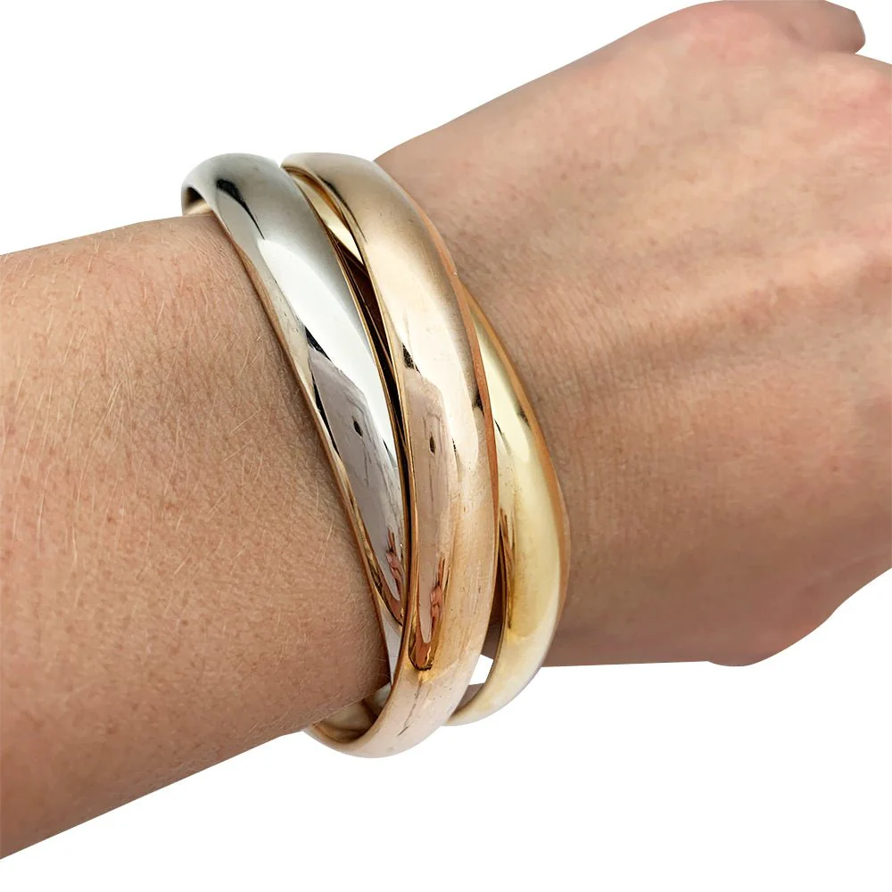 Cartier bracelet, "Trinity", 3 tones of gold - Image 5
