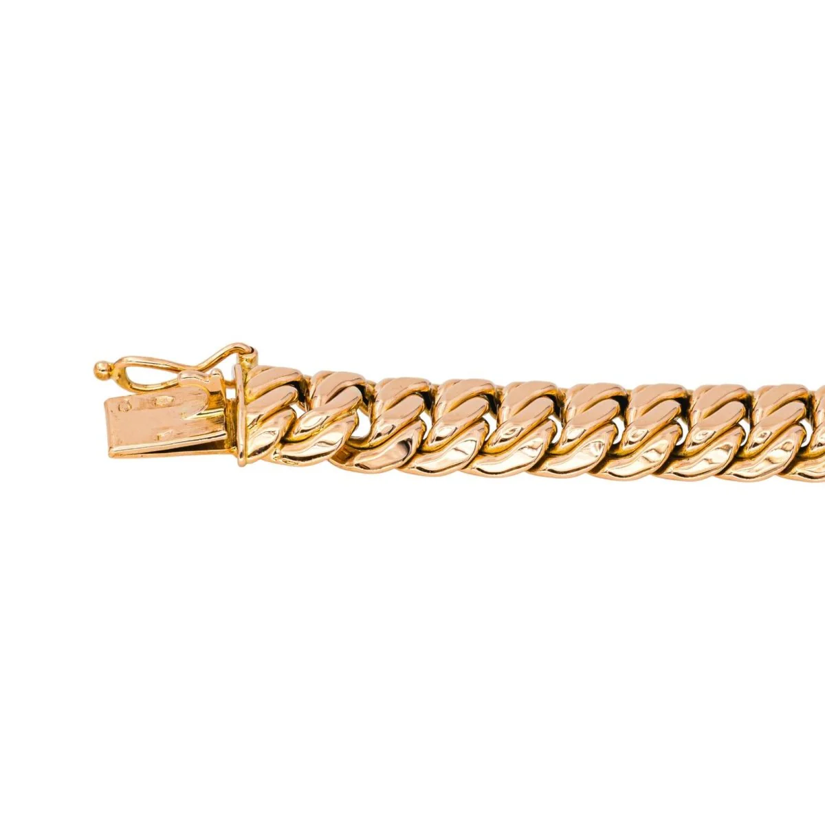 Rose gold American mesh bracelet - Image 6