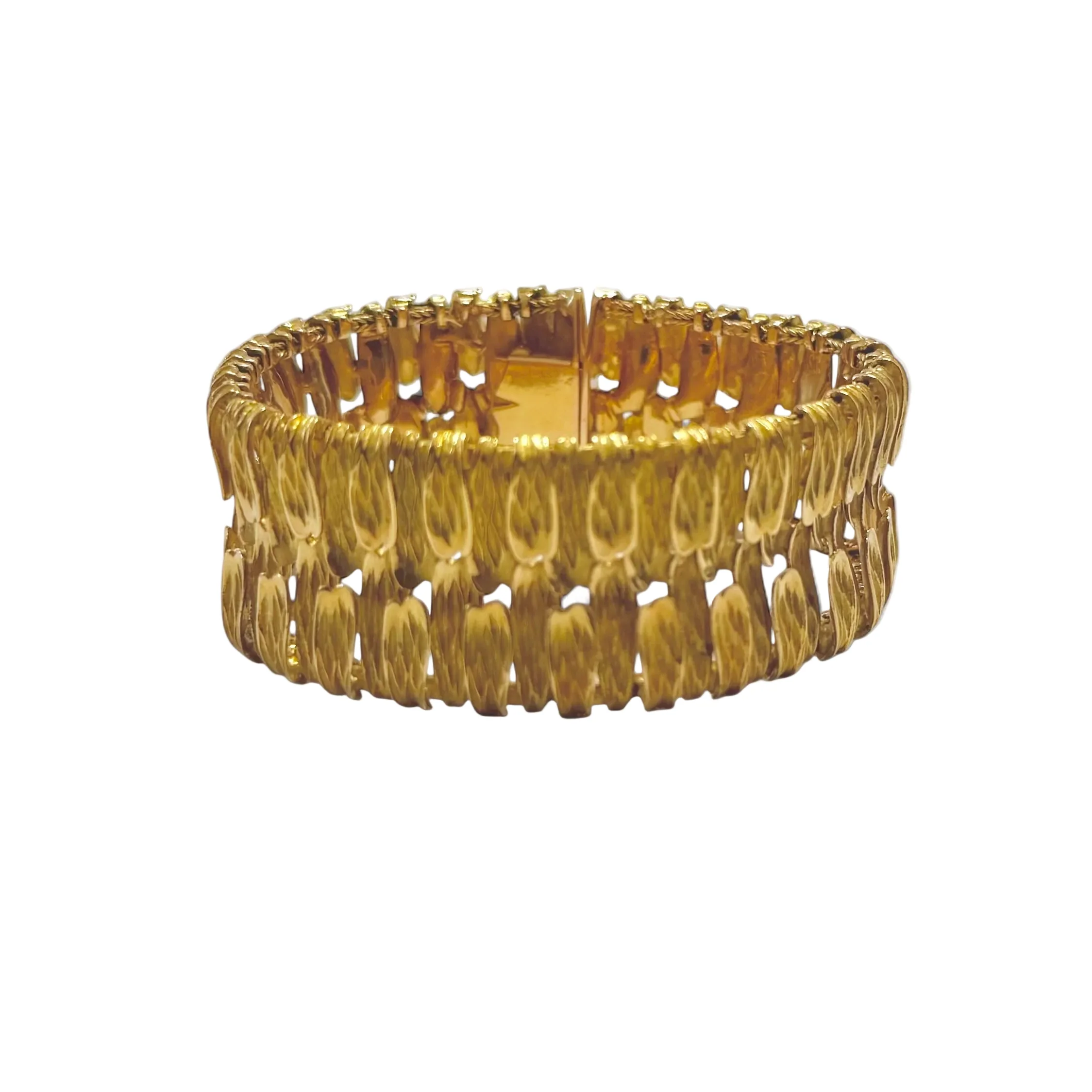 Bracelet Cuff in yellow gold - Image 3