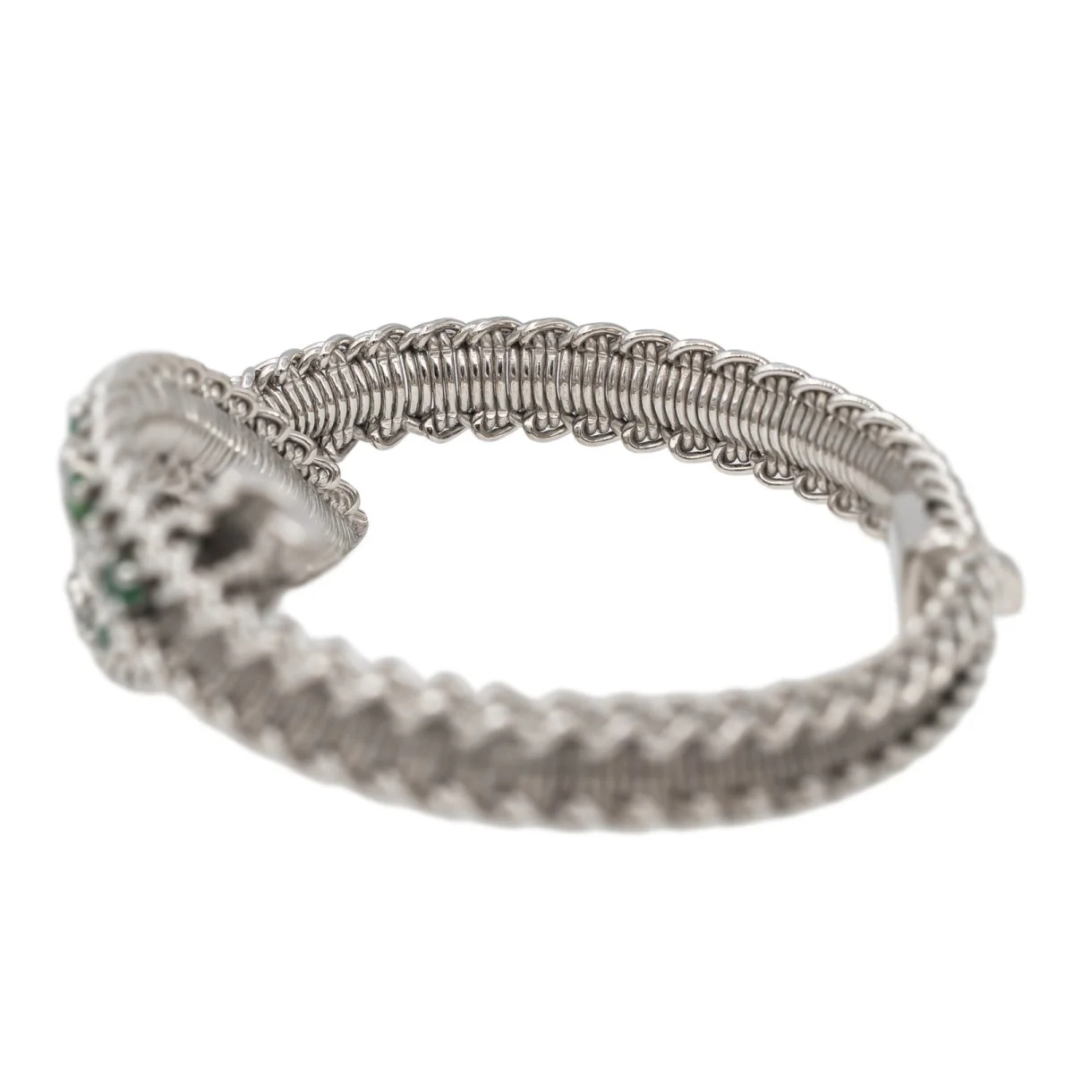 White Gold and Diamond Bracelet - Image 8