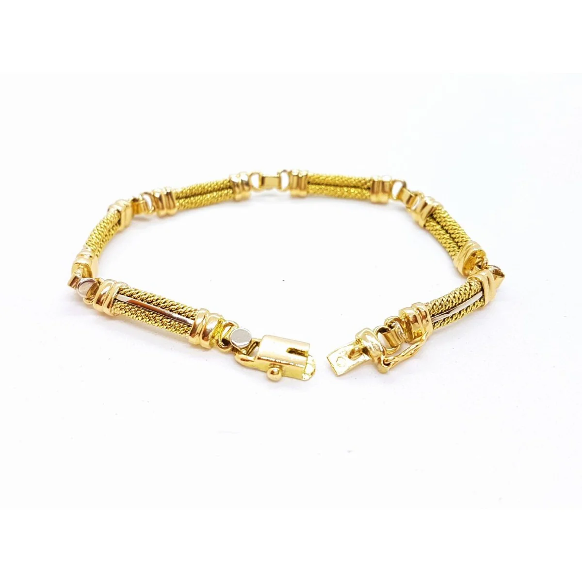 Yellow gold bracelet - Image 7