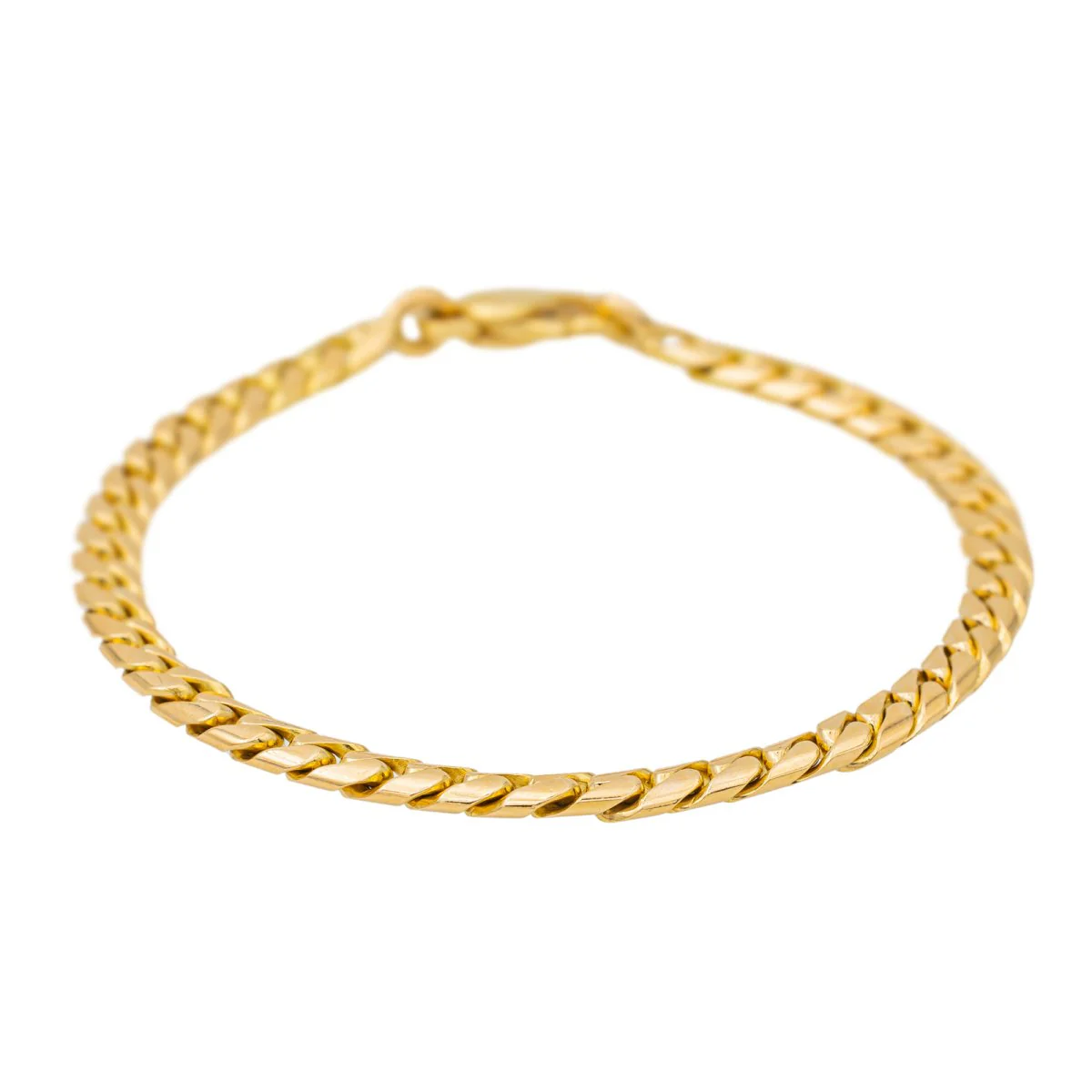 Yellow gold bracelet - Image 3