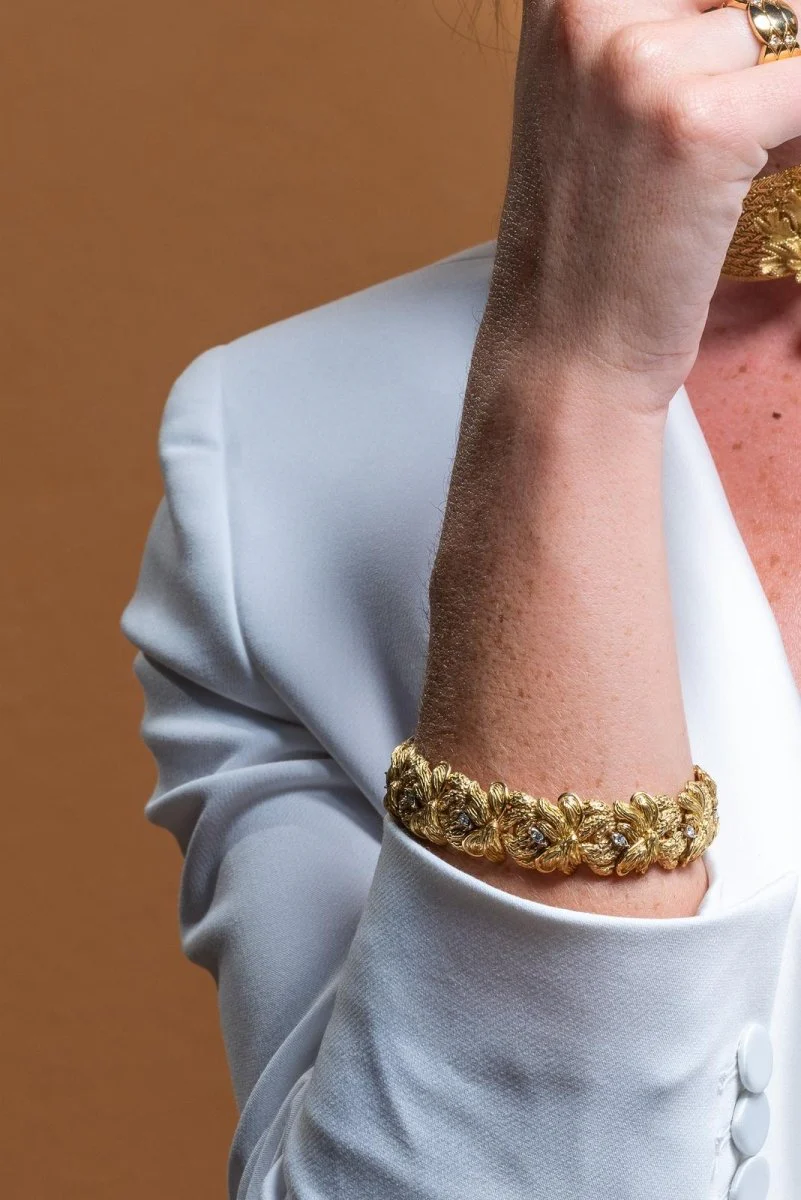 Yellow Gold Diamond Bracelet - Image 2